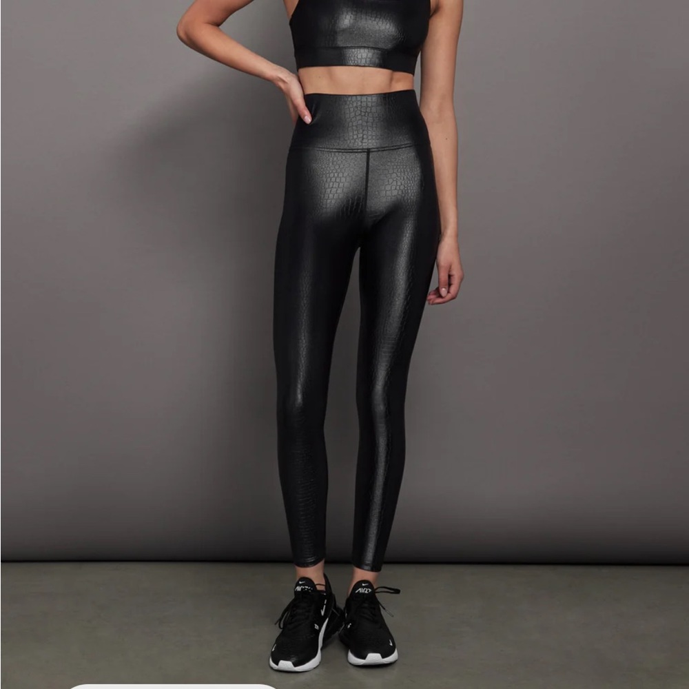 Black High-Waisted Leggings
